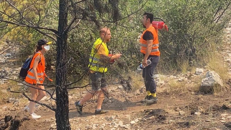Furkan Kızılay sessiz kalmadı: Arkadaşlarını topladı, bölgeye gitti..