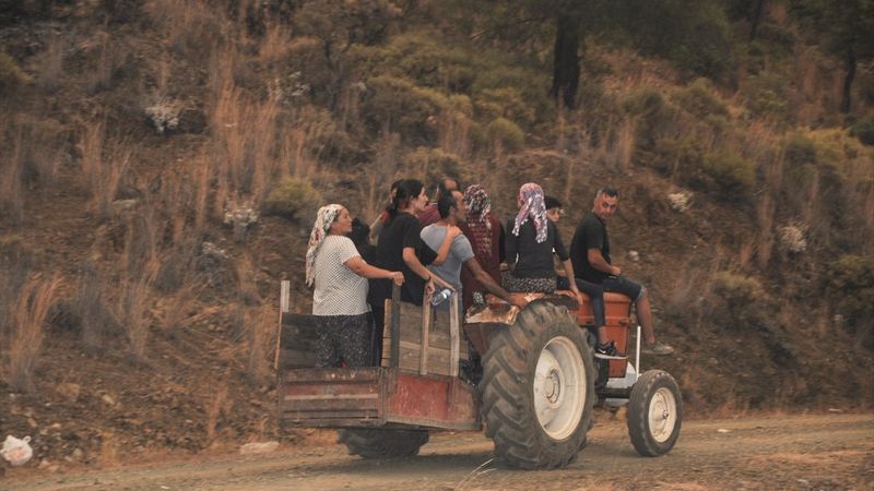 Köyceğiz'de bir mahalle daha boşaltıldı