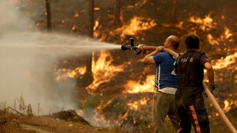 Manavgat ve Gündoğmuş yangınları kontrol altına alındı