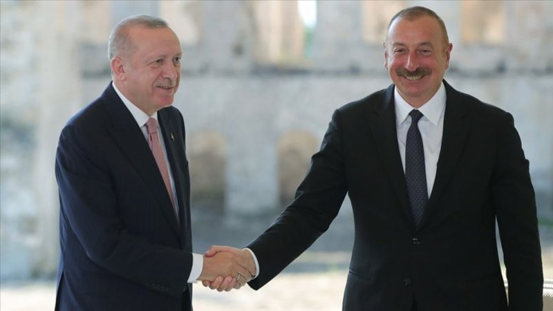 Cumhurbaşkanı Erdoğan, Azerbaycan Cumhurbaşkanı Aliyev ile telefonda görüştü