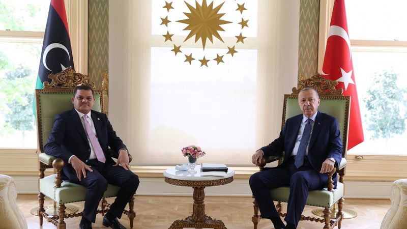 Cumhurbaşkanı Erdoğan, Libya Başbakanı ile görüştü