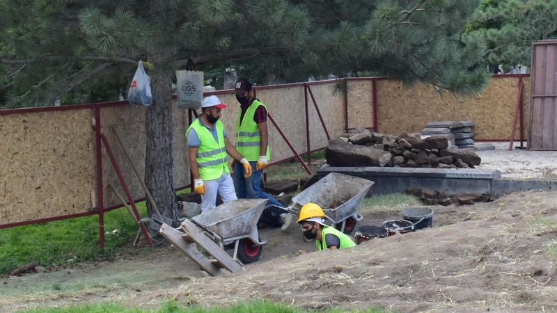 Kayseri'de Selçuklu dönemine ait kümbet bulundu
