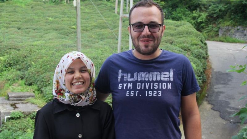 Rize'ye Endonezya'dan gelin geldi