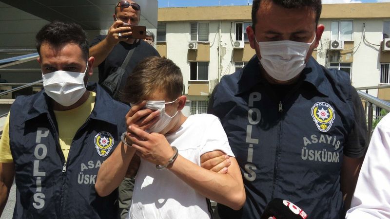 Üsküdar'da kediyi tekmeleyip öldüren şahıs, tutuklandı