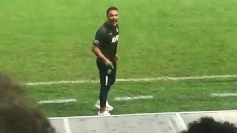 Vitor Pereira ve taraftar arasında 'taktik' tartışması
