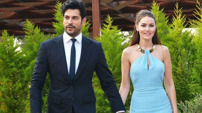 Haberi uçaktan inince aldı! Burak Özçivit ve Fahriye Evcen'in evi yandı mı?
