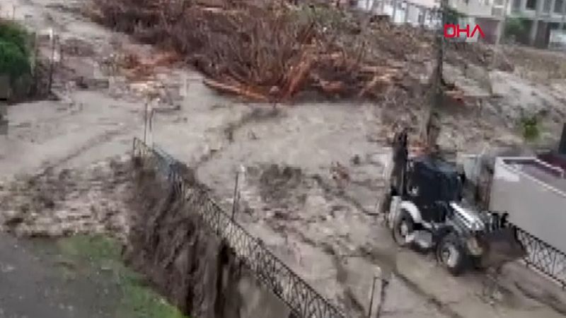 Kastamonu'da felaketin geliş anı