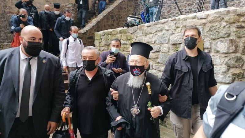 Sümela Manastırı'nda 8’inci ayin