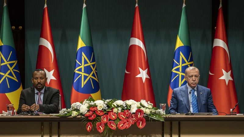 Cumhurbaşkanı Erdoğan ile Etiyopya Başbakanı'ndan ortak açıklama