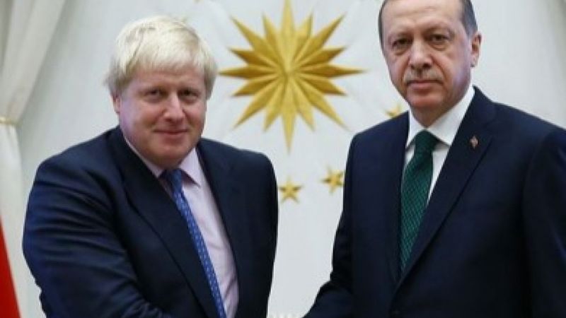 Cumhurbaşkanı Erdoğan, Boris Johnson ile görüştü