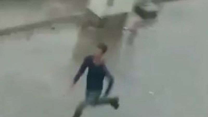 Bozkurt’taki selden saniyeler önce çekilen görüntüler