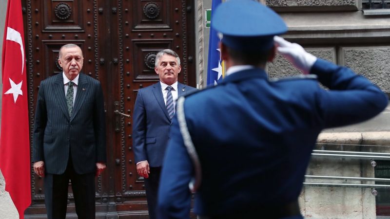 Cumhurbaşkanı Erdoğan Bosna Hersek'te