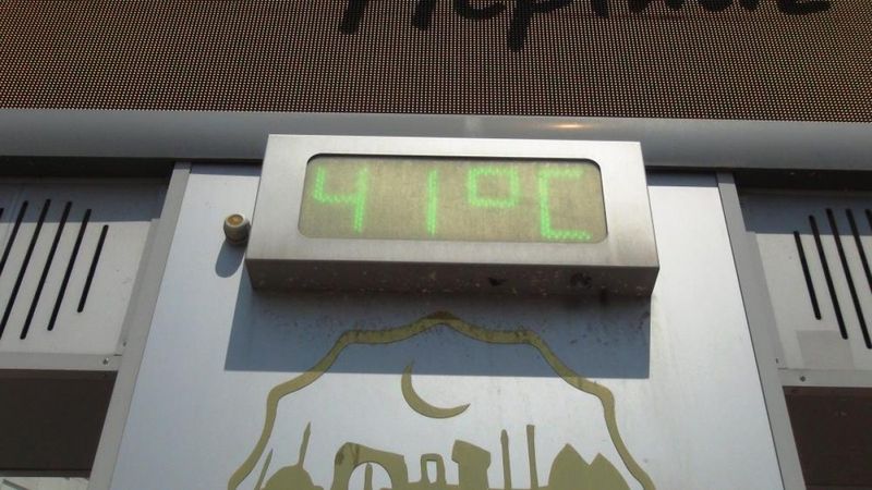 Şanlıurfa'da sıcaklar mevsim normallerinin üstünde seyrediyor