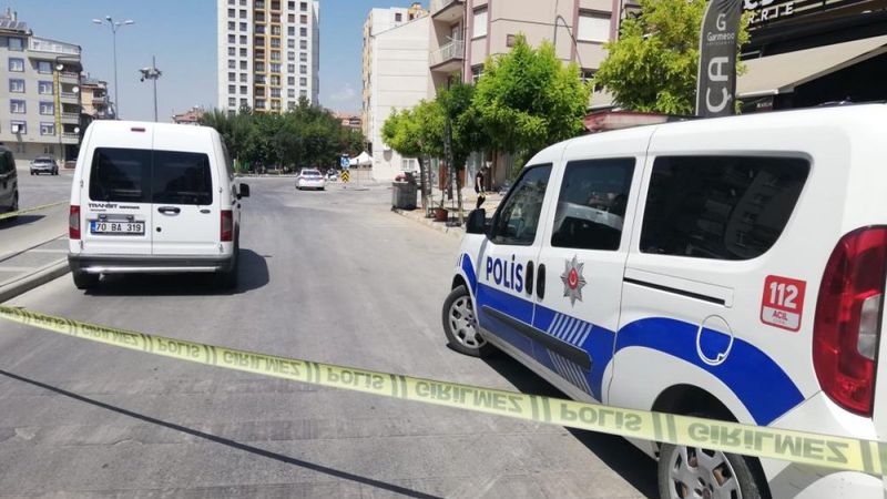 Karaman'da husumetlisi ile karşılaşan genç silahla vuruldu