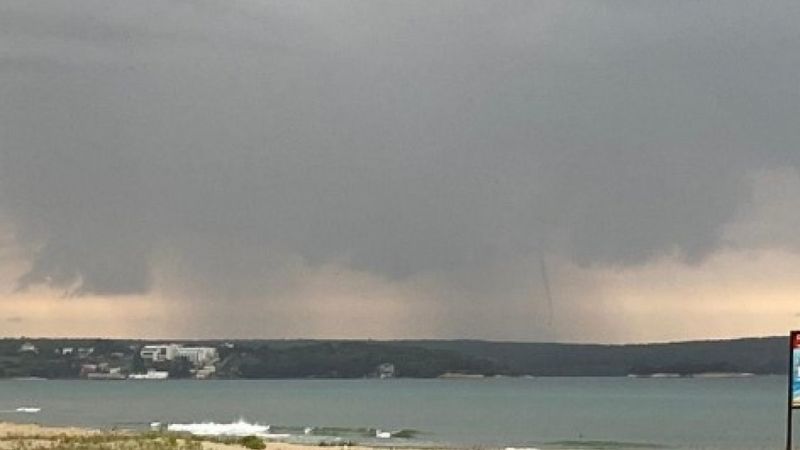 Sinop’ta hortum paniği