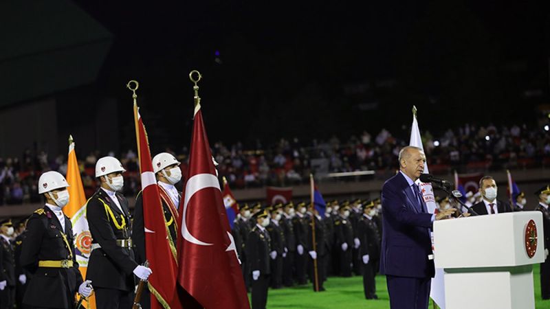 Cumhurbaşkanı Erdoğan: Türk ekonomisi ikinci çeyrekte yüzde 21,7 büyüdü