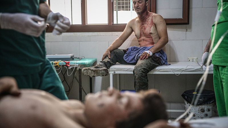 İdlib'e hava saldırısı: 1 çocuk öldü