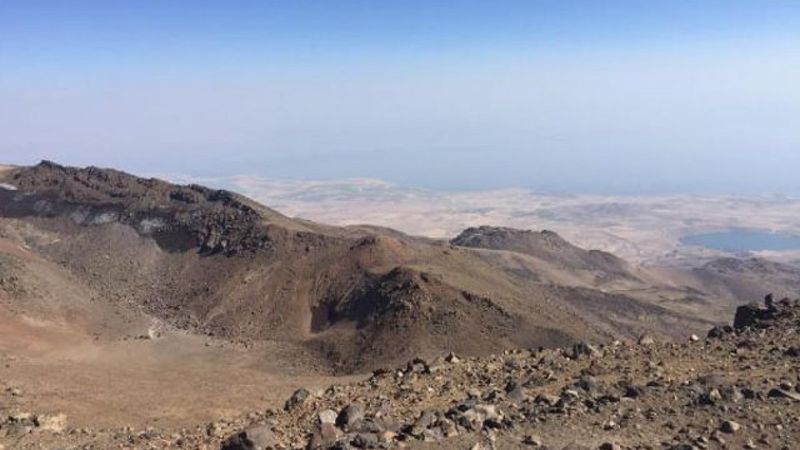 Süphan Dağı'nda 3 krater gölünün kuruduğu belirlendi