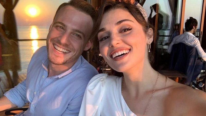 Hande Erçel Sen Çal Kapımı dizisinin set arkasını ifşaladı! O fotoğraflar olay oldu