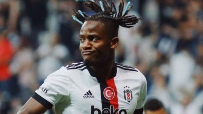Beşiktaş'ta Batshuayi'nin poposuyla attığı gol gündem oldu