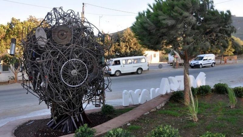 CHP'li Datça Belediyesi Sanayi Ağacı heykelinin açılışını yaptı