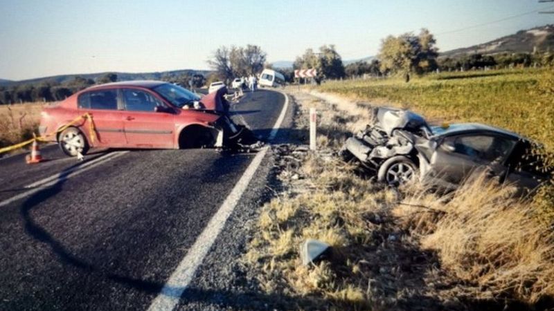 Manisa'da zincirleme kaza: 1 ölü 6 yaralı