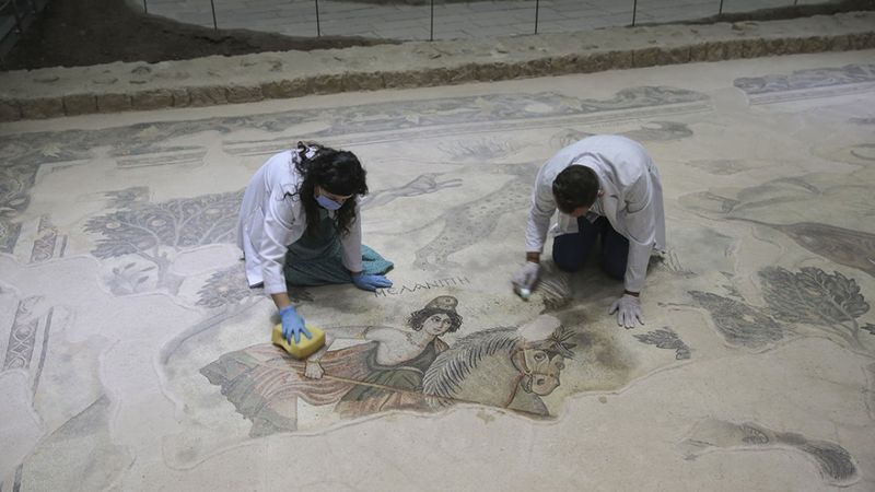 Şanlıurfa Arkeoloji Müzesi'nde nadide eserlere hassas koruma