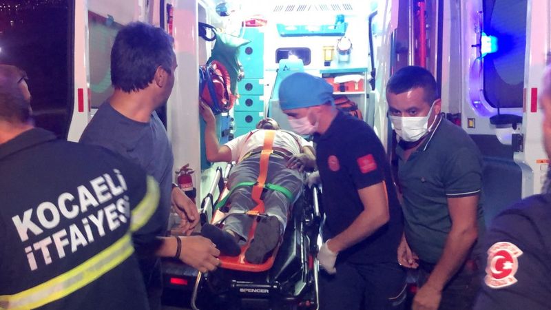 Kocaeli'de kaza yapan şoför: Hastaneye gidemem, çalışmam lazım