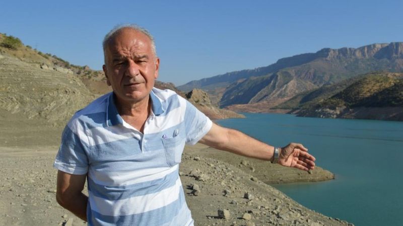 Siirt’te kuraklık nedeni ile barajlardaki su seviyesi düştü
