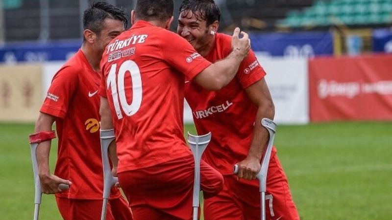 Ampute Milli Takımımız Rusya'yı yenerek finale yükseldi