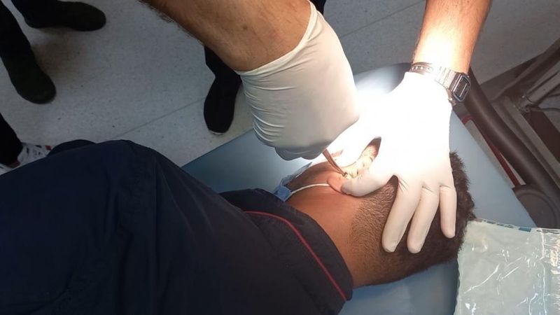 Kırıkkale'de ehliyet sınavında akılalmaz kopya düzeneği