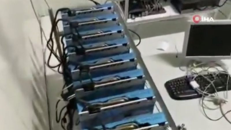 İstanbul’da 73 adet kripto para üretim makinesi ele geçirildi