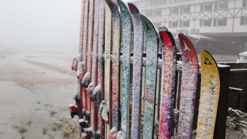 Bolu'ya yılın ilk karı düştü