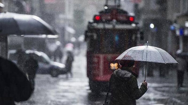 Meteoroloji birçok il için sağanak uyarısı yaptı