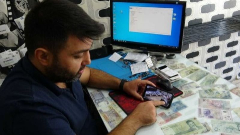Mersin’de bir hırsız, bozuk telefonu çaldı
