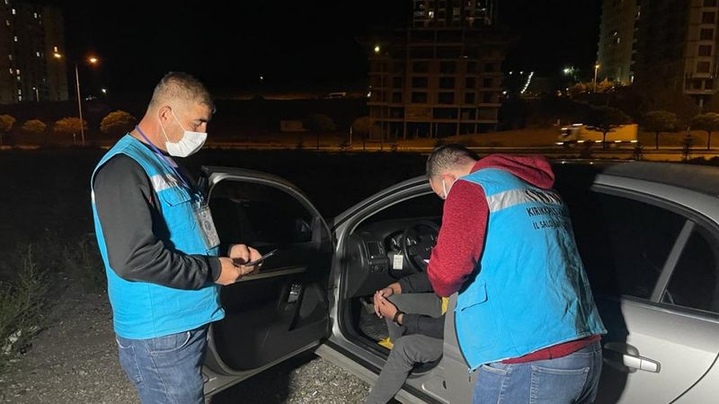 Kırıkkale'de karantinaya uymayan kişi yurda yerleştirildi