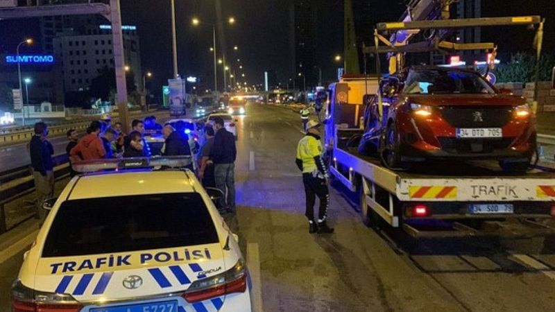 Kartal'da aynı yerde 3 farklı kaza