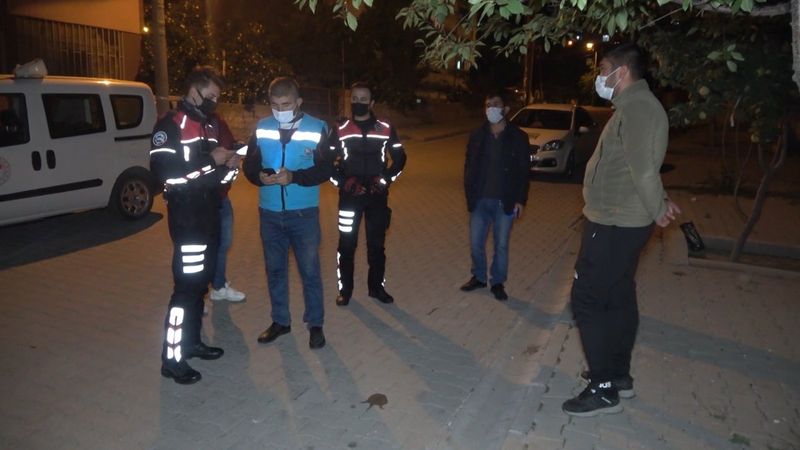 Kırıkkale'de pozitifli genç çöp atmaya çıkınca 4 bin 50 lira ceza yedi