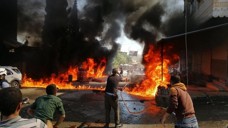 Cerablus'ta eş zamanlı bombalı saldırı: 2 ölü 19 yaralı