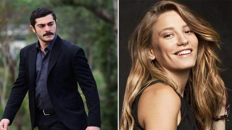 Şahmeran sete çıktı, ilk kareler geldi! Serenay ve Burak çok yakıştı...