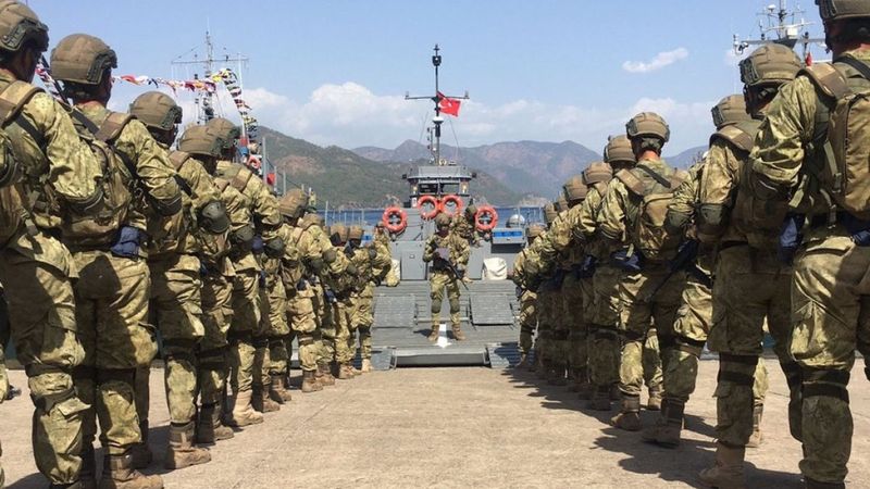 MSB: Çıkarma gemilerimiz ve amfibi unsurlarımız eğitimlerine devam ediyor