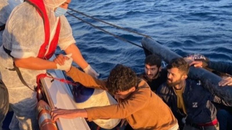 Aydın’da 67 düzensiz göçmen kurtarıldı