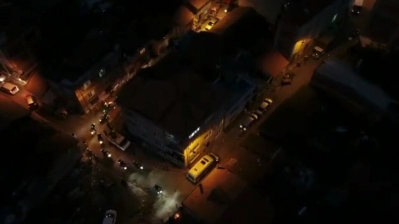 Bursa'da 120 polis ile eş zamanlı operasyonlar düzenlendi