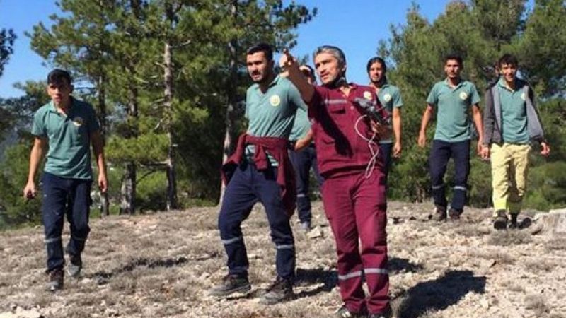 Denizli'de kayıp alzheimer hastası drone ile bulundu