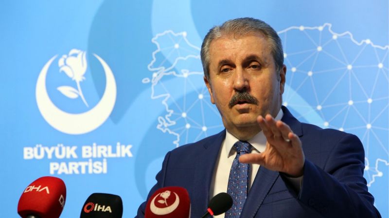 Mustafa Destici'den HDP'yle görüşen muhalafete tepki