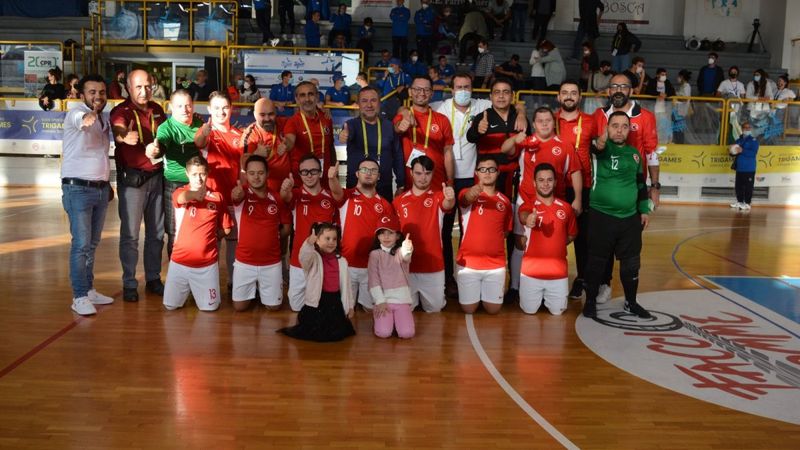 Down Sendromlular Futsal Milli Takımı Avrupa Şampiyonu oldu