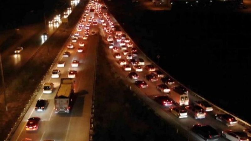 43 ilin geçiş noktası Kırıkkale'de hafta sonu trafiği