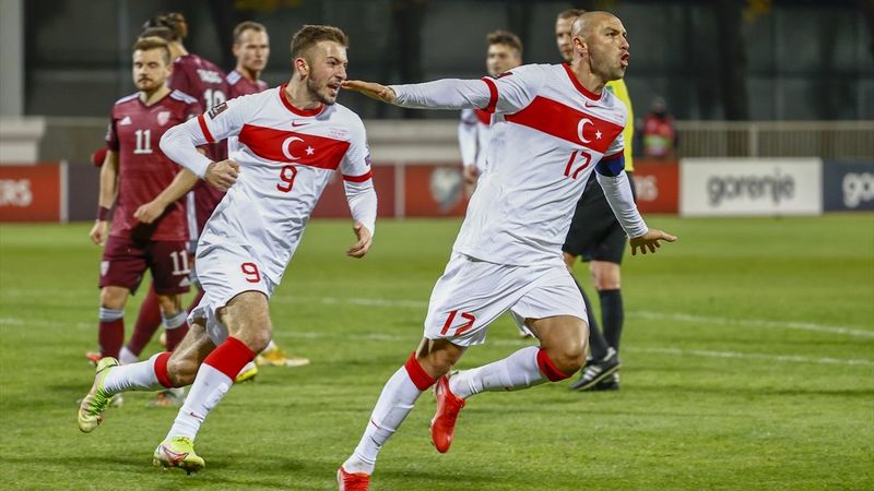 A Milli Takım 97 yıl sonra Letonya karşısında kazandı