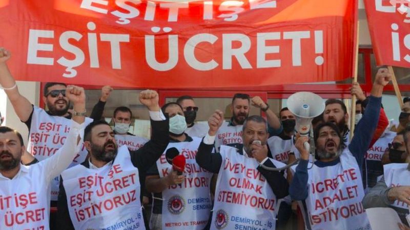 İzmir'de metro ve tramvay işçileri grev kararı astı