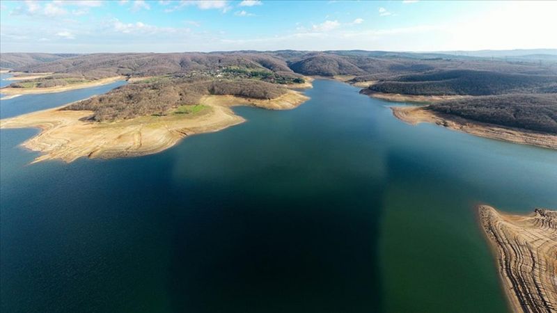 İstanbul'a su sağlayan barajların seviyesi yüzde 47,7'ye geriledi
